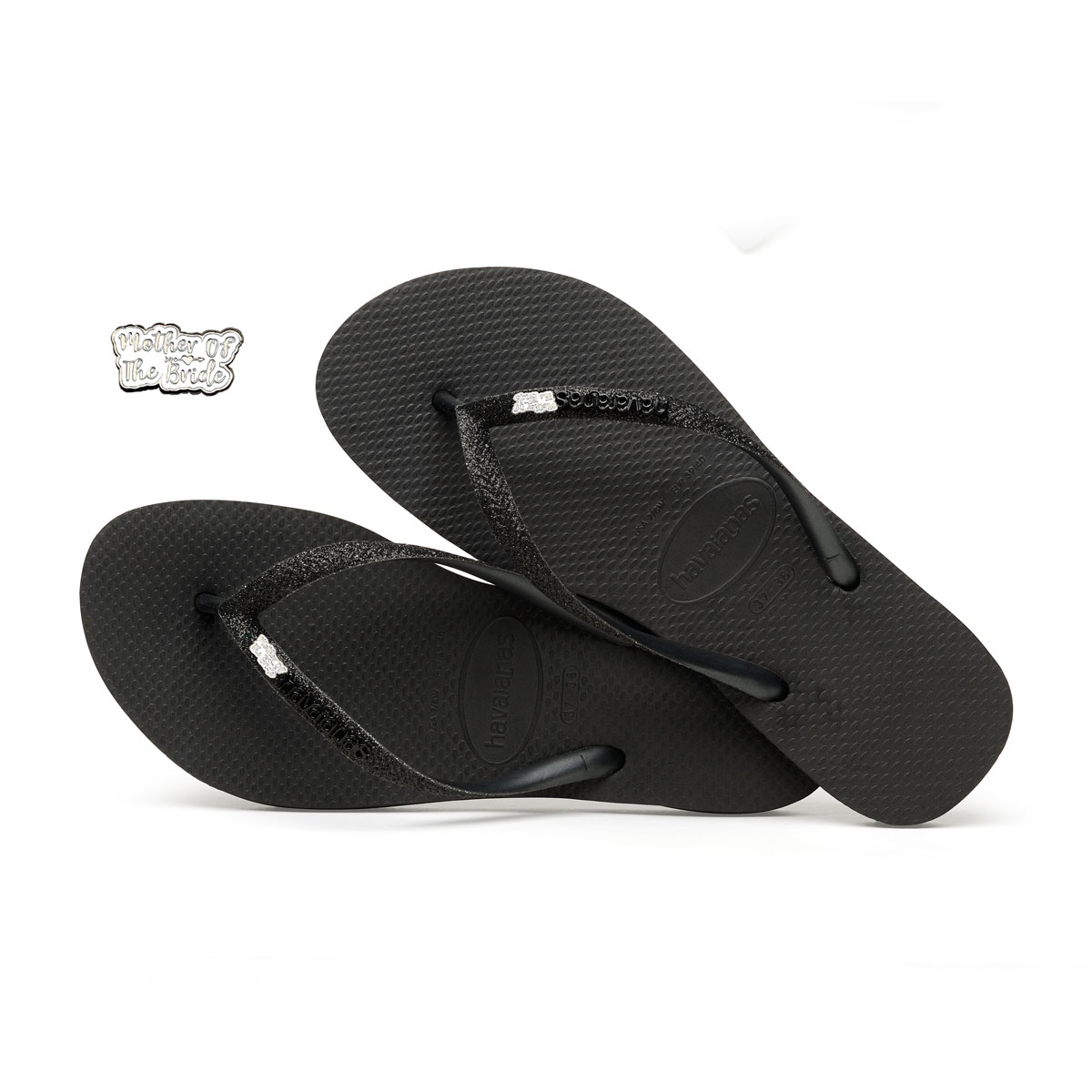 white glitter havaianas