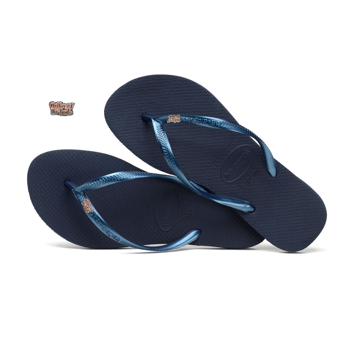 navy and pink havaianas